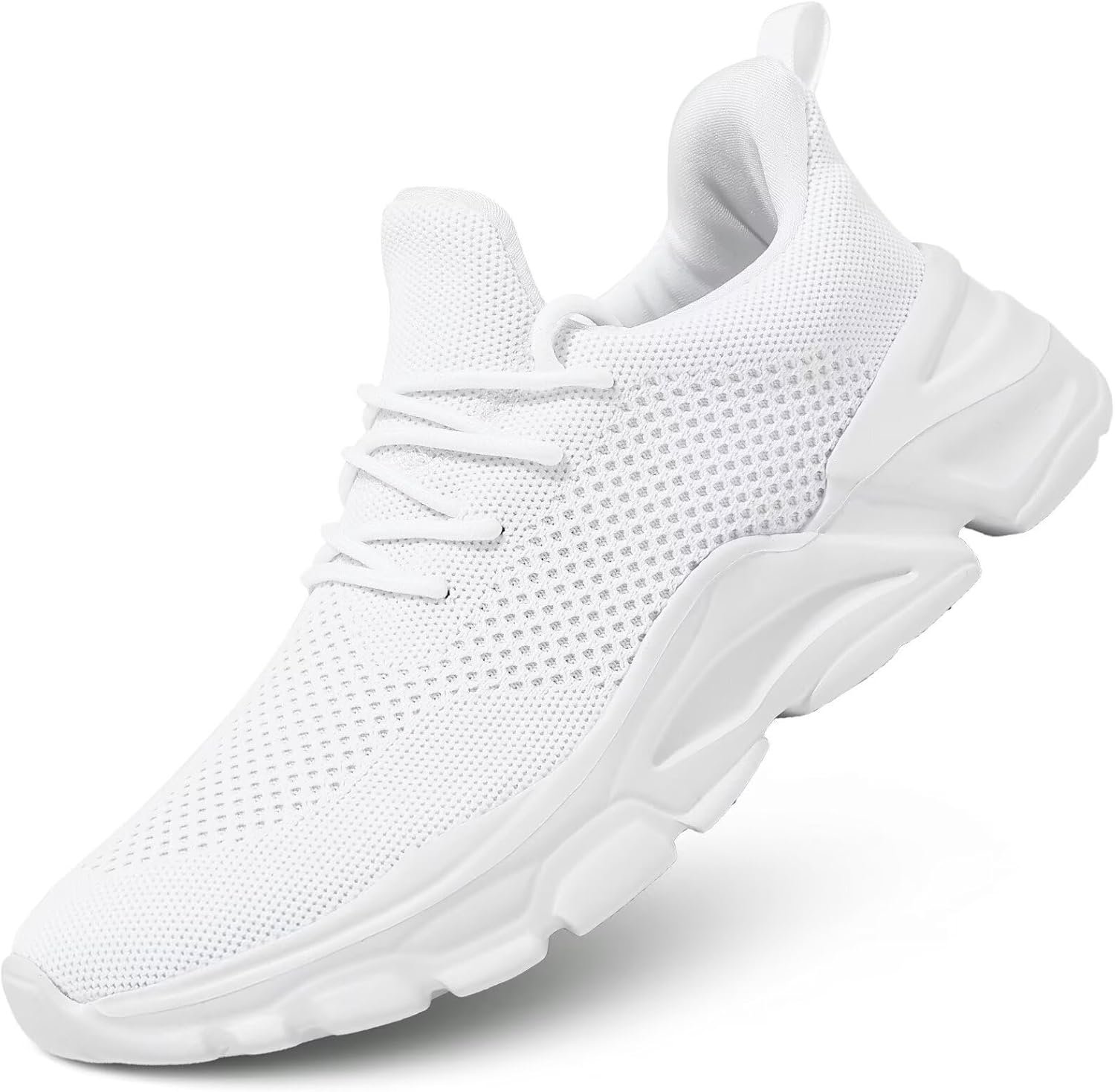 Men's Slip on Walking Shoes Ultra Light Breathable Non Slip Running Shoes Casual Fashion Sneakers Mesh Workout Sports
