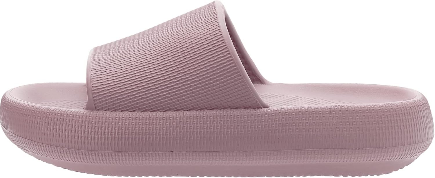Pillow Slippers for Women and Men | House Slides Shower Sandals | Cushioned Thick Sole - Image 2