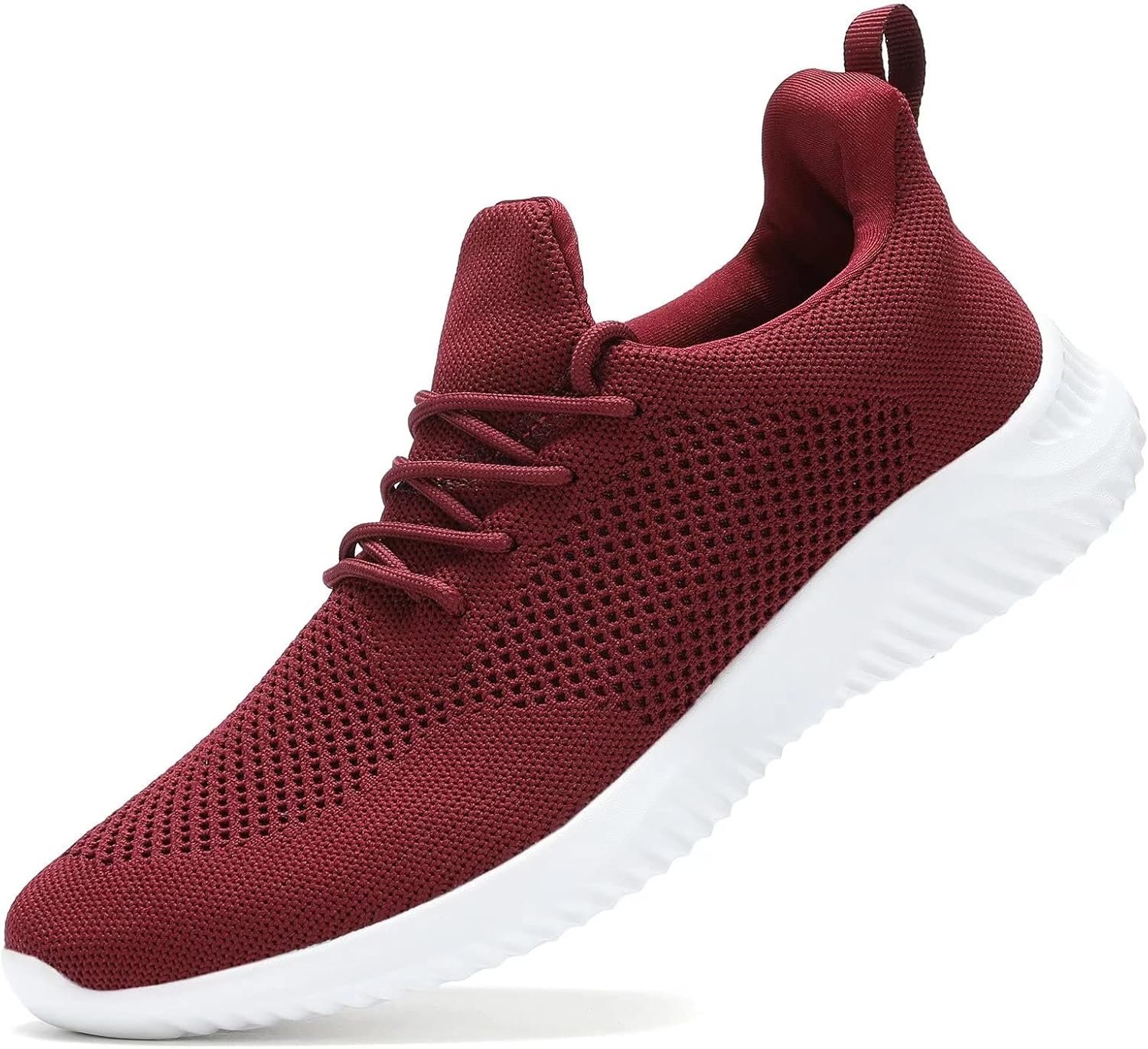 Men's Slip on Walking Shoes Ultra Light Breathable Non Slip Running Shoes Casual Fashion Sneakers Mesh Workout Sports